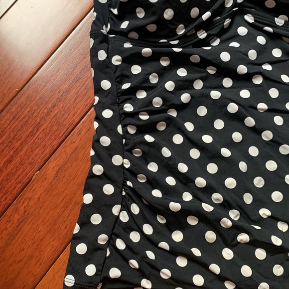 Apt. 9 Polka Dot Swim Top - Picture 3 of 6